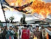 dimostranti bruciano la bandiera israeliana (3)
