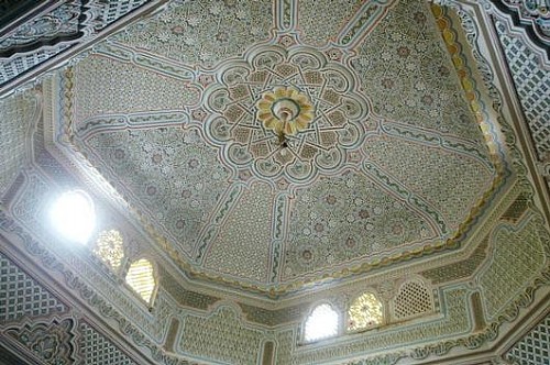 Il soffitto del palazzo di Saddam a Bassora