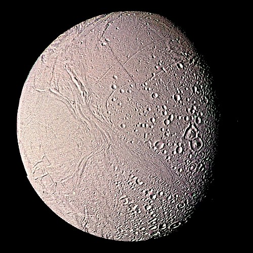 Il satellite Enceladus